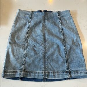 Free People Denim Skirt Size 4